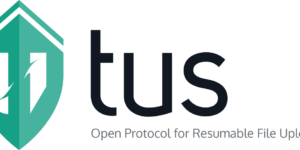 The tus protocol logo, an open standard for resumable file uploads
