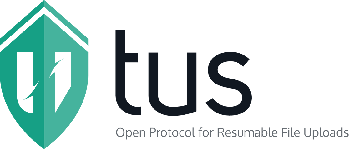 The tus protocol logo, an open standard for resumable file uploads