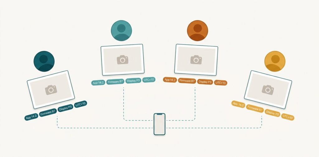 Image showing how fingerprint from digital media can link to people